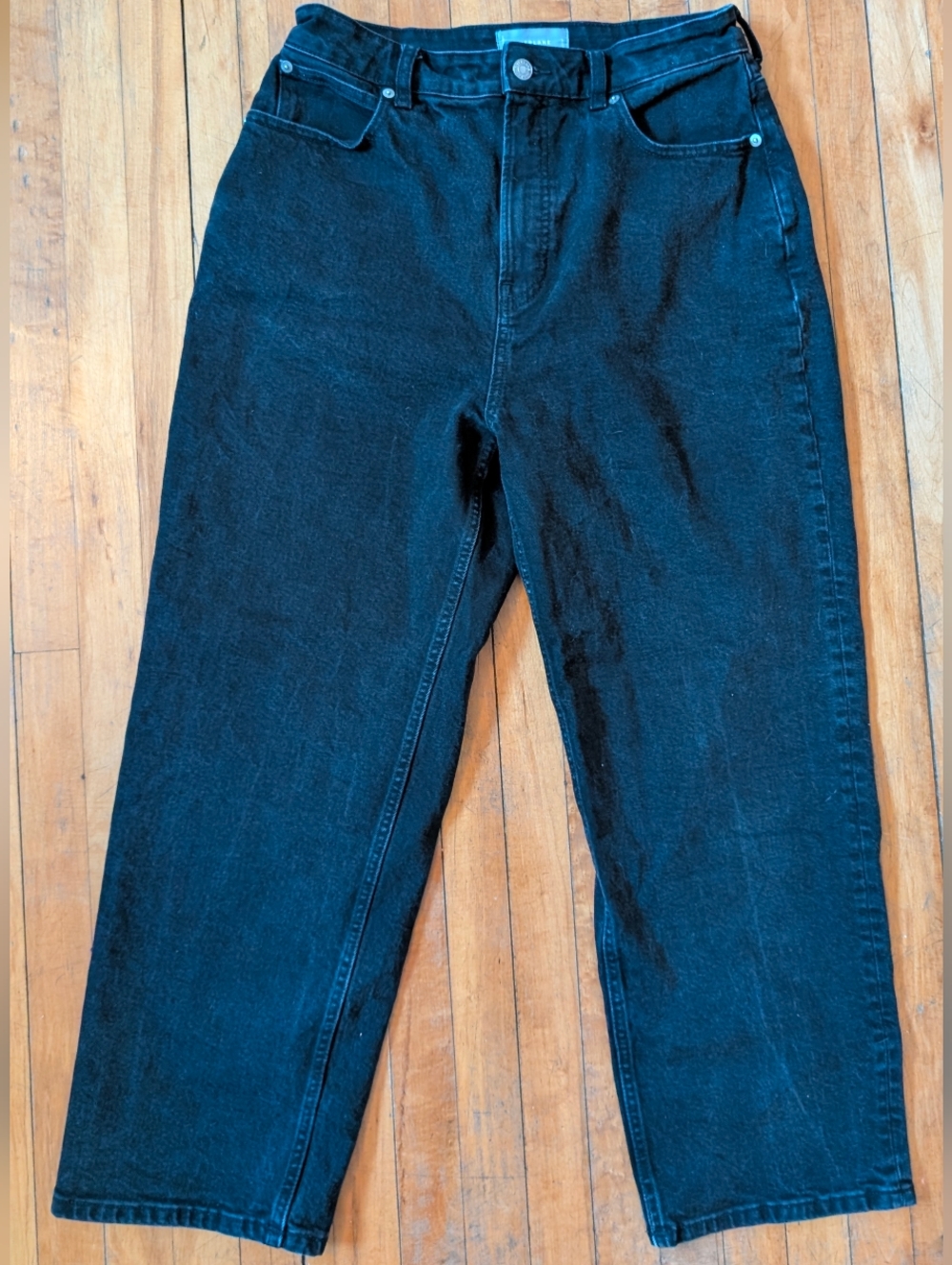 Everlane Curvy Way - High Jean Hourglass Straight Organic Cotton 31 WORN ONCE
